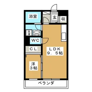 マ・メゾンII【2階】の間取り