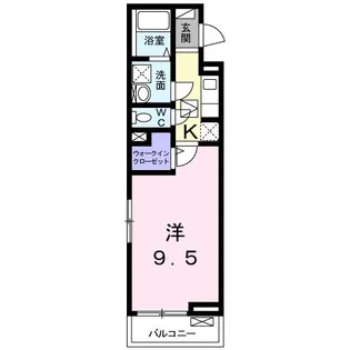 シュエット【1階】の間取り