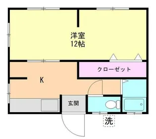 マルマン杉田【2階】の間取り