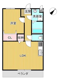 みずほユーミーマンション【3階】の間取り