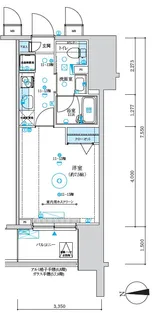 MAXIV八王子TRE【7階】の間取り