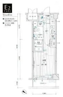 1Kの間取り画像