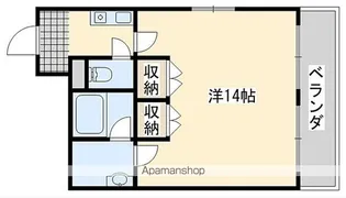アバンティ貝塚I番館・II番館【3階】の間取り