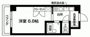 プラトー本厚木【6階】の間取り