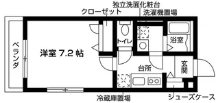 千葉県船橋市坪井東1【アパート】の間取り