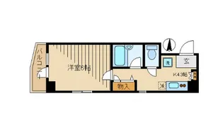 アクセス中野新橋【5階】の間取り