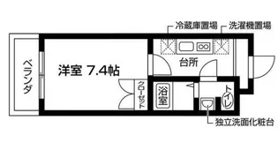 東京都中野区若宮3【マンション】の間取り
