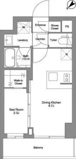 SYFORMEMOTOMACHI CHUKAGAI【2階】の間取り