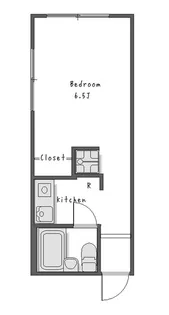 アネックス神楽坂【2階】の間取り