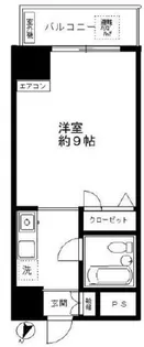 東京都世田谷区池尻2【マンション】の間取り