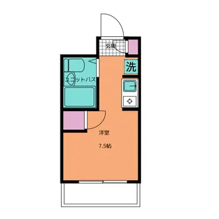 石井ビル【3階】の間取り