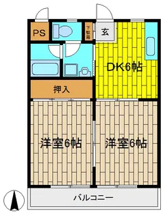 Peaceful【1階】の間取り