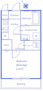 La VOLTE【3階】の間取り