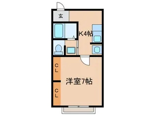 恵那ビルIII【2階】の間取り