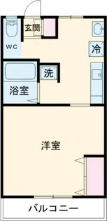 西亀有ビル【2階】の間取り