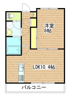 プラッツ木町【3階】の間取り