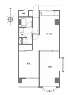 東京都練馬区高松5【マンション】の間取り