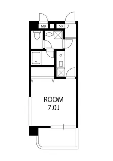 モアナリノ【4階】の間取り
