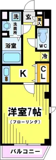 東京都府中市本町2【マンション】の間取り