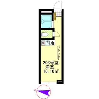 ラ・テール武蔵野【2階】の間取り