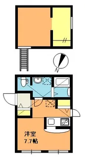 マルイ・プリマ一番館【1階】の間取り