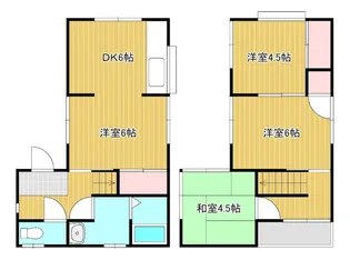 静岡県浜松市中央区小池町【一戸建】の間取り