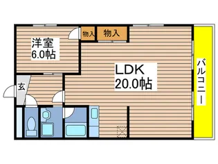 タウンBBS【1階】の間取り