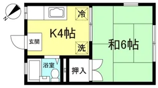 エステートピアグレース【1階】の間取り