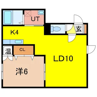 ブルームII【2階】の間取り