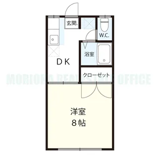 ファミール上田【1階】の間取り