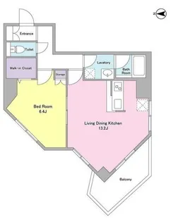 CASA DE FLORA【4階】の間取り