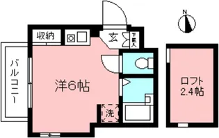 FLAT ONE【3階】の間取り