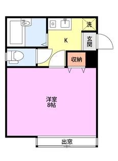 SAJA五十嵐III【1階】の間取り