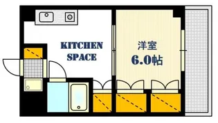 グレース天満【3階】の間取り