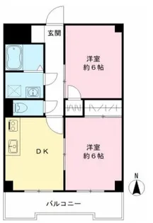 メゾンマリーネ【4階】の間取り