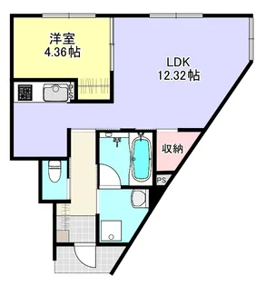 グランツリー貝沢II【1階】の間取り