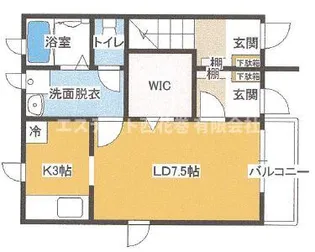 ラフィーナ【1階】の間取り