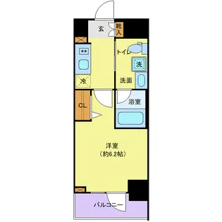 ステージグランデ本千葉【5階】の間取り