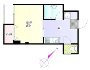 NOOSA【1階】の間取り