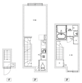 ソルナクレイシア荻窪IIIの間取り