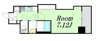 Luxe天神橋【7階】の間取り