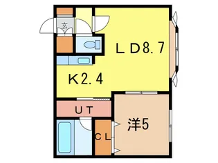 シオン【1階】の間取り