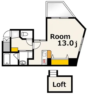 国泰寺Mビル【3階】の間取り