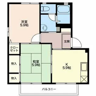 ディアス ステイ【1階】の間取り