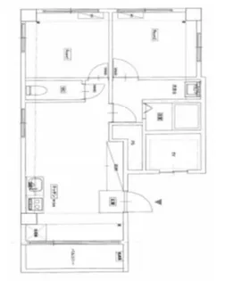 レバランス日暮里【6階】の間取り