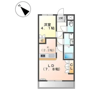 Shell Grande松森【2階】の間取り