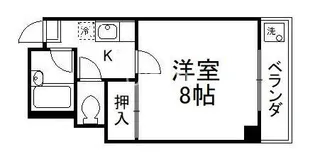 ドエル1号館SY【4階】の間取り