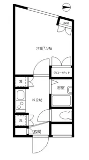 エイセンレジデンス【3階】の間取り