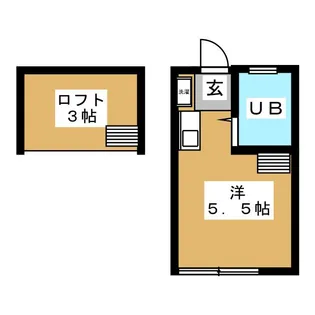 ふくい一番館【2階】の間取り