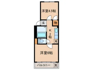 有賀マンション【3階】の間取り